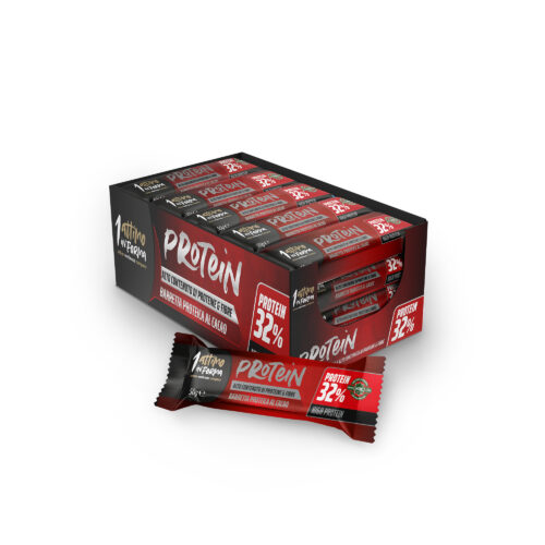 24 Protein Bars 32%; Cocoa Cream and Soy Crunch Flavor