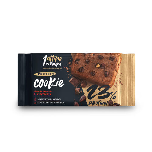 Protein Cookie 23%; Gusto Brownie