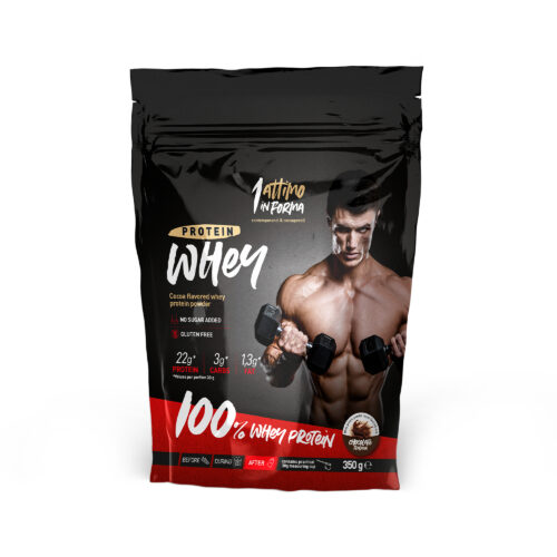 100% Whey Proteine in Polvere; Gusto Cacao