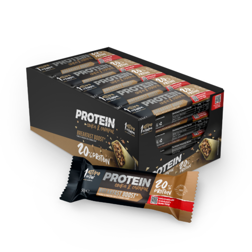 24 Protein Bars with 20% Protein; Cookie and Crispy Flavor