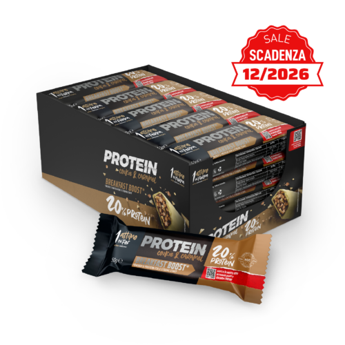 24 Barrette Proteiche 20% Cookie e Crispy