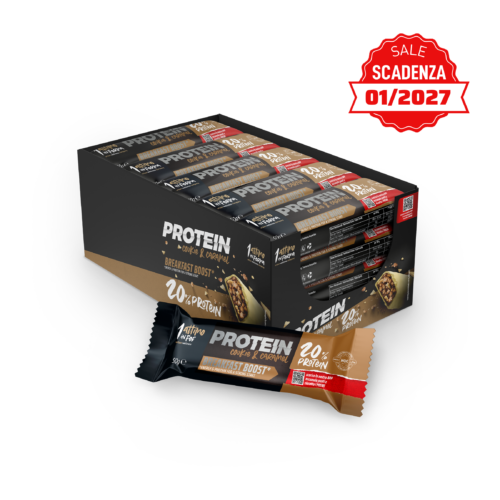 24 Barrette Proteiche 20% Cookie e Crispy