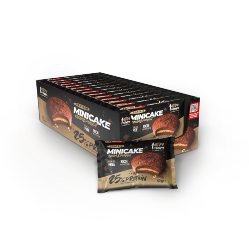 25% Protein Mini Cake; Cocoa and Peanut Butter Flavor