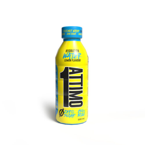 Hydration drink; acqua di cocco gusto limone