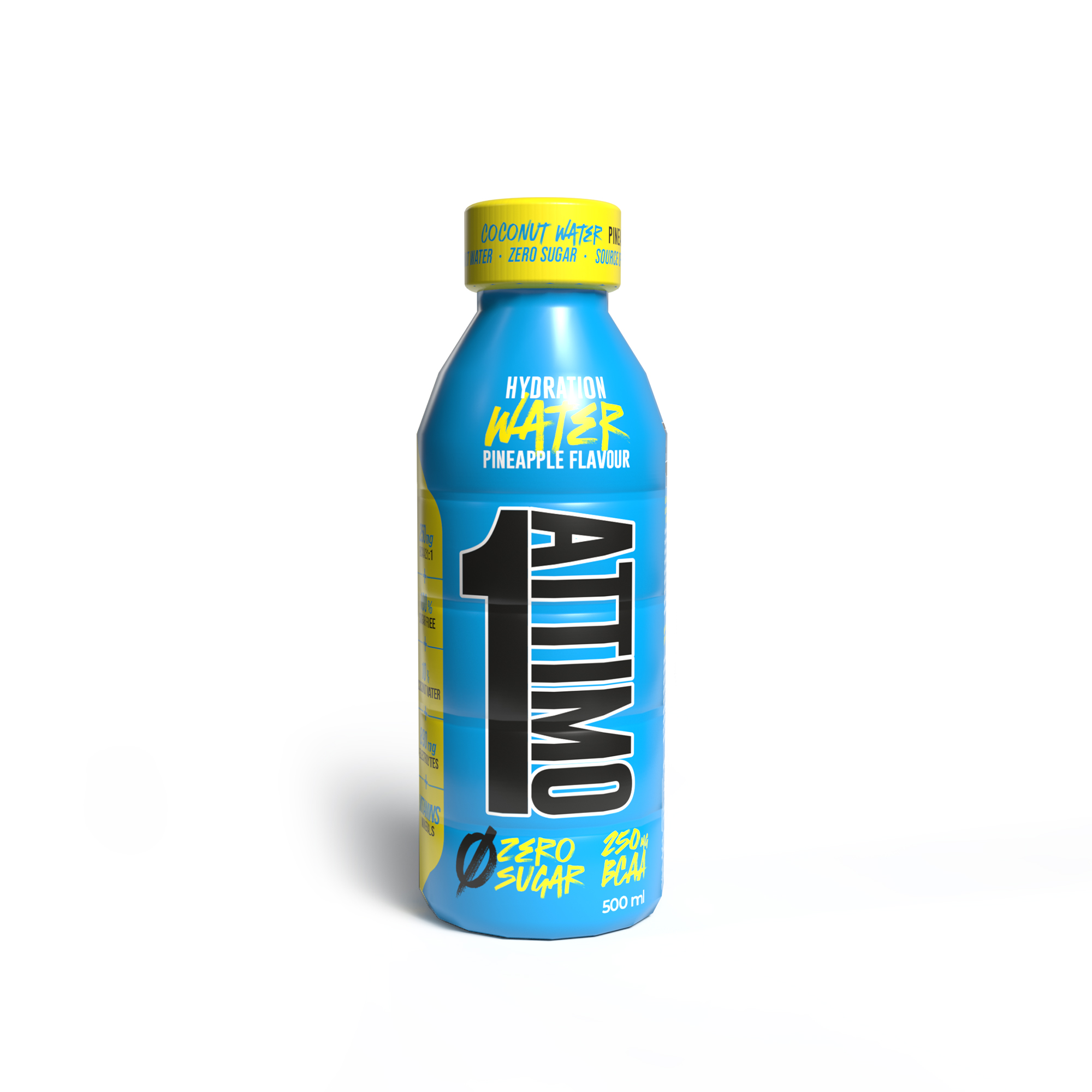 Hydration drink; pineapple-flavored coconut water