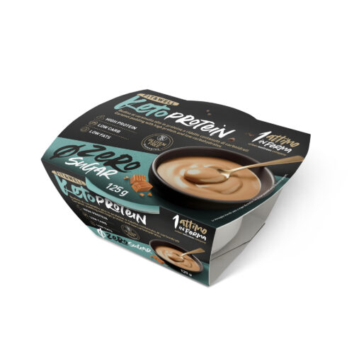 Budino Keto al caramello