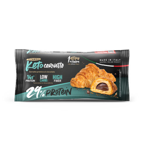 Cornetto Proteico Keto al Cioccolato