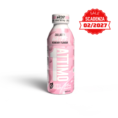 Collagen Water ai Frutti Rossi con 20g Proteine e 0 zuccheri