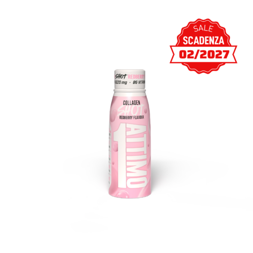 Collagen Shot Red Berry con Vitamina B6, Biotina e Magnesio