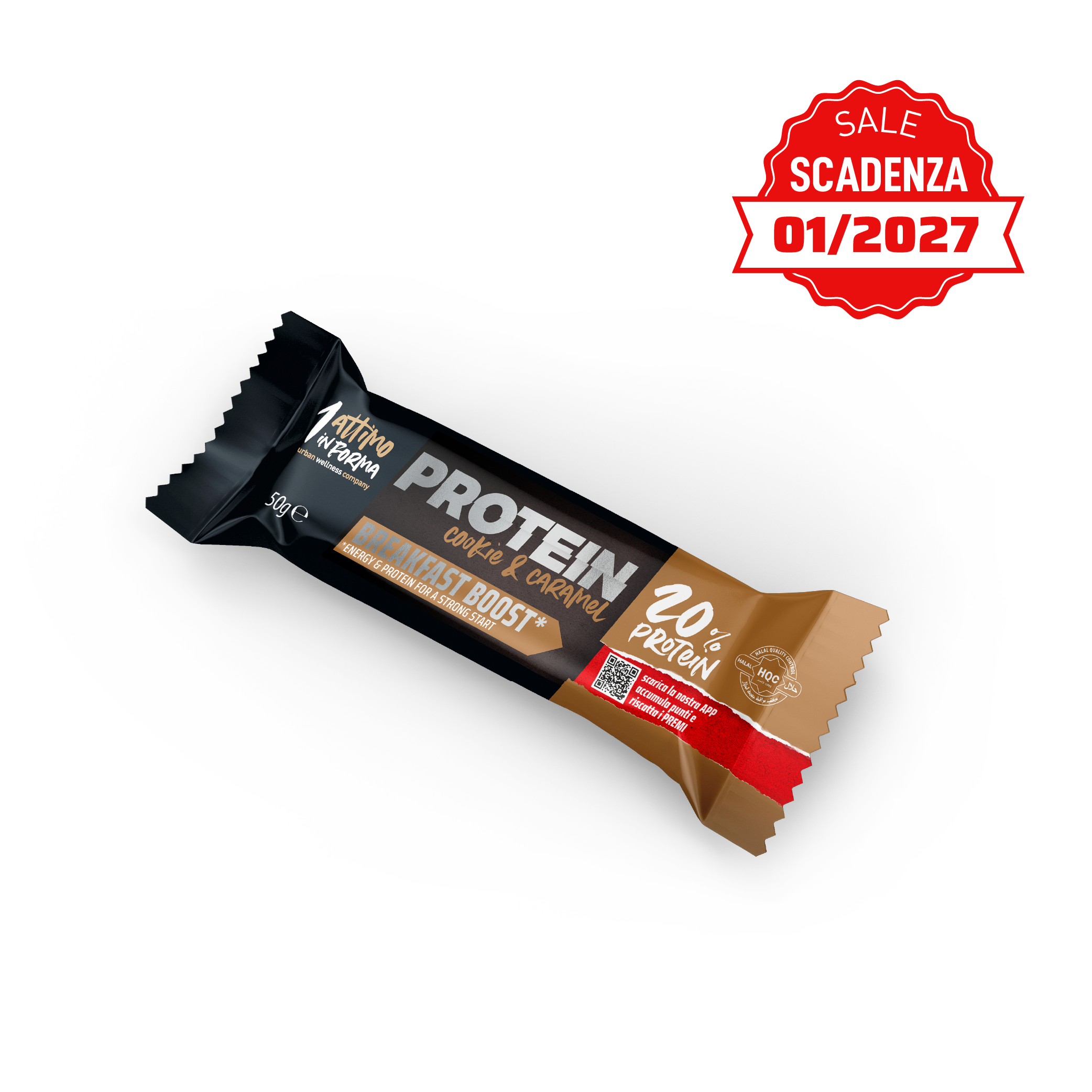 24 Barrette Proteiche 20% Cookie e Crispy - immagine 2